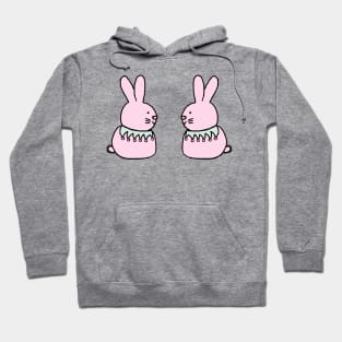 Pink Bunny Rabbit Duo Hoodie